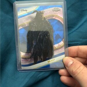 Topps Disney Beast Card with Gold and Blue Accents